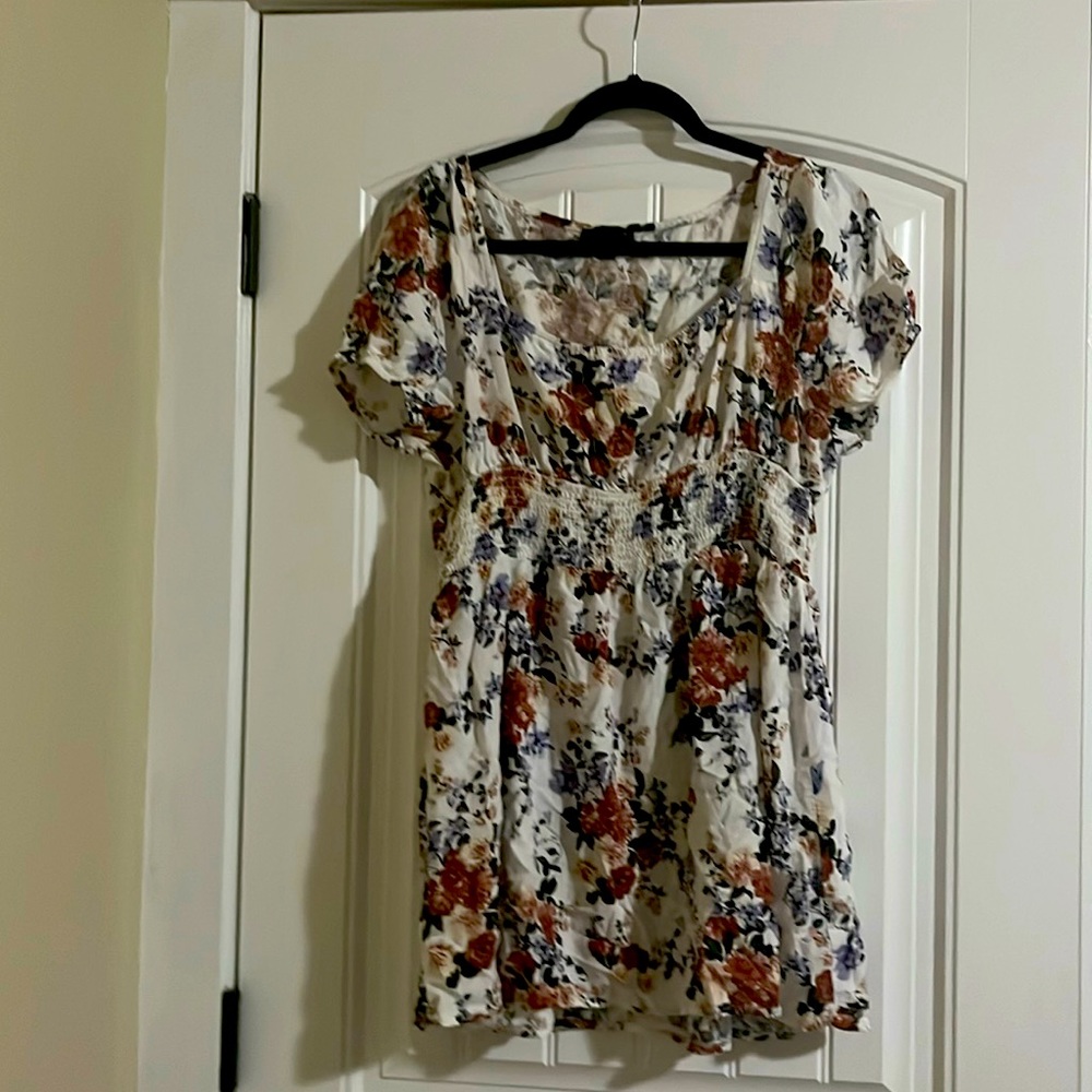 XL Floral spring/summer dress
